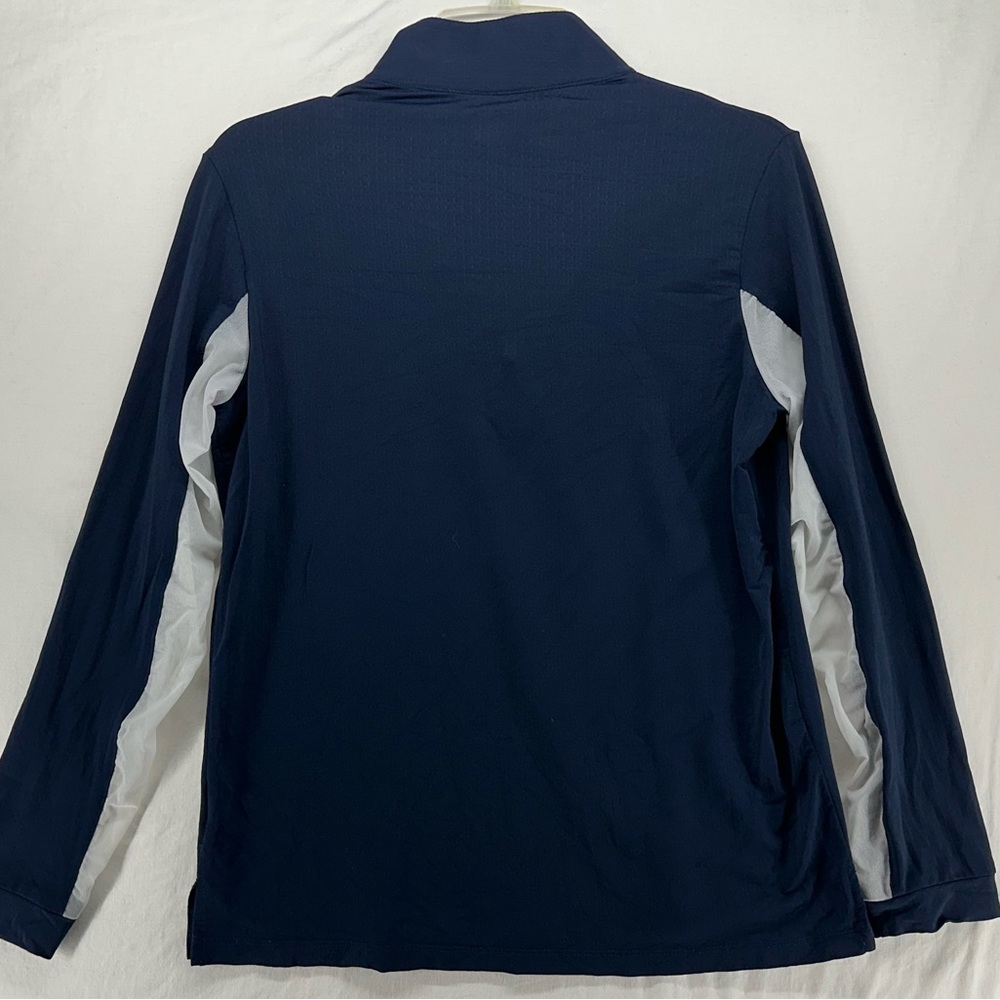 EIS Shirt Long Sleeve 1/4 Zip Blue Equestrian Riding Shirt Women’s L Lot of 2 - Picture 8 of 15